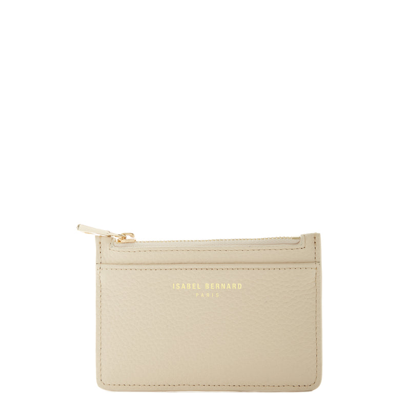 Isabel Bernard Honoré Femmes Porte-carte Beige IB27021-zoom-