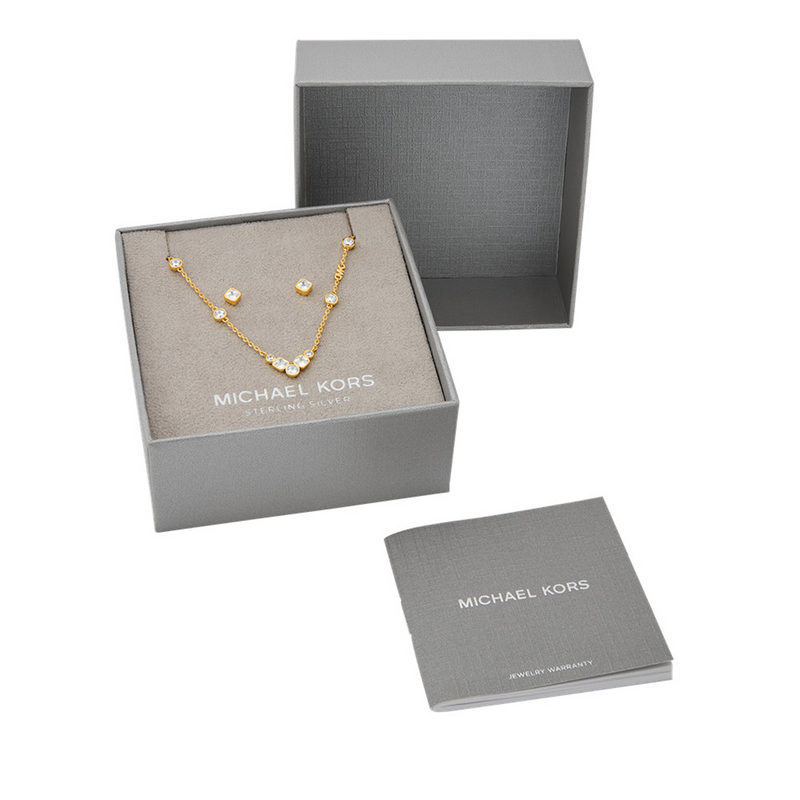 Michael Kors Coffret Cadeau Premium Couleur Or MKC1774SET-zoom-