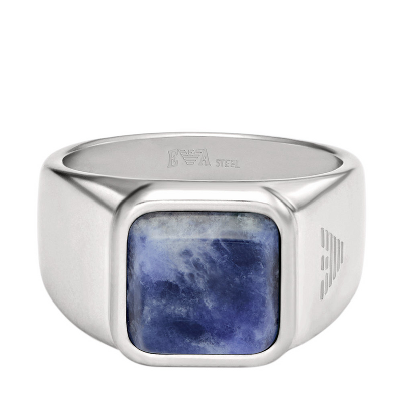 Emporio Armani Stainless Steel Men's Ring EGS3325040-10-zoom-