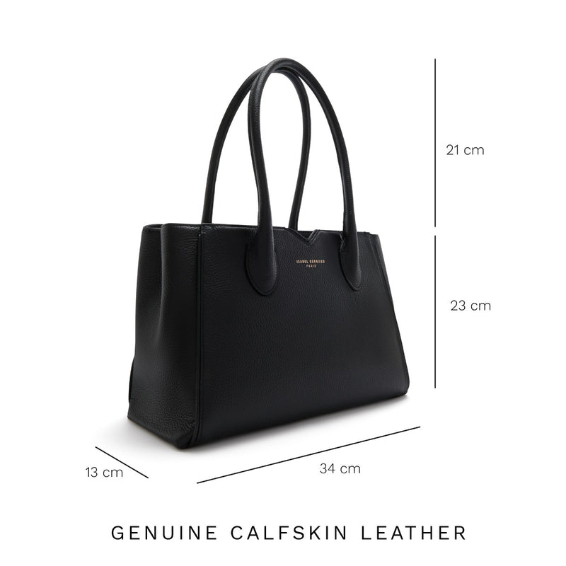 Isabel Bernard Honoré Sac à Main Noir IB25082-001-zoom-