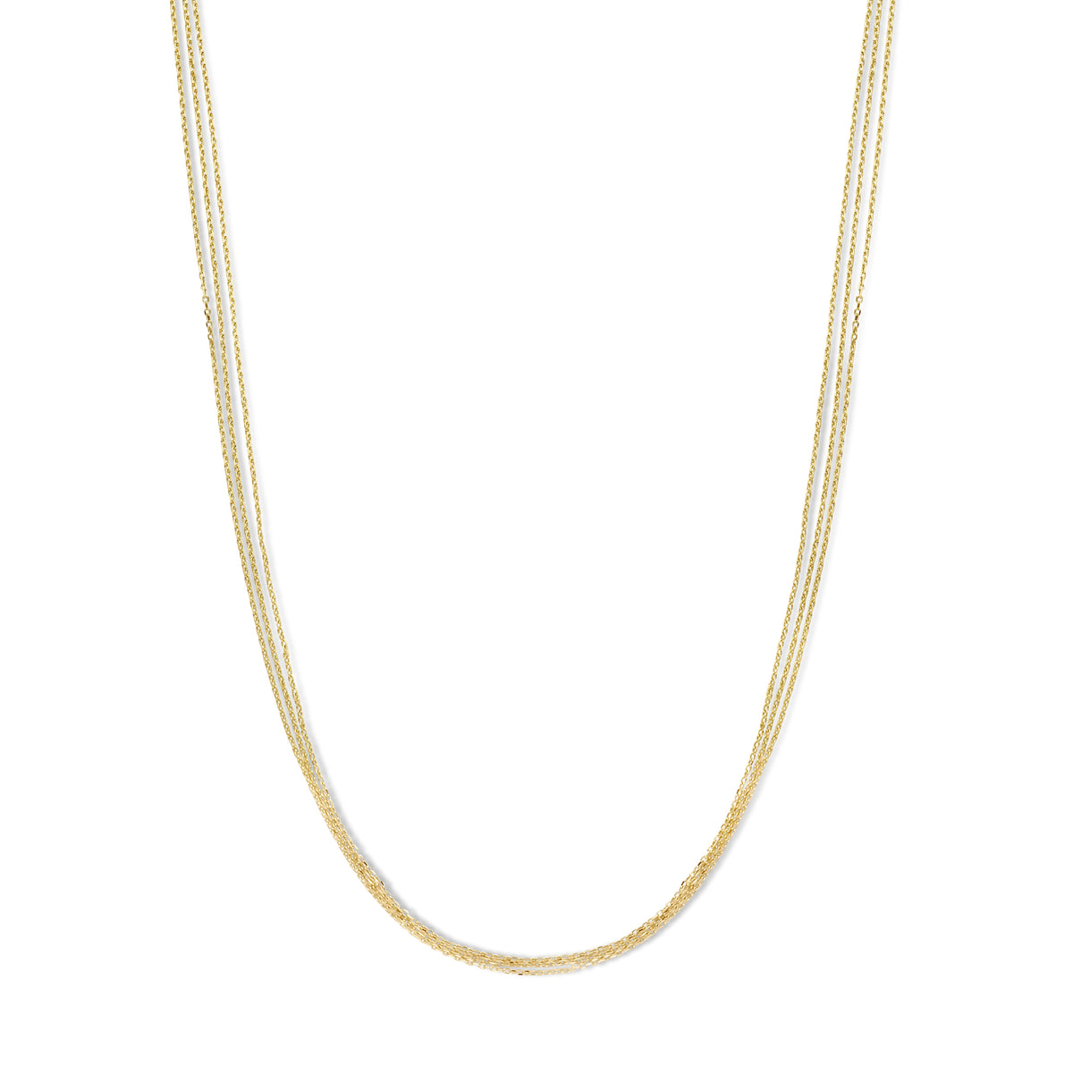 Beloro Jewels La Rinascente Bellisa 9 carat gold Necklace BO340033