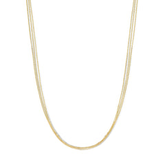 Beloro Jewels La Rinascente Bellisa 9 carat gold Necklace BO340033