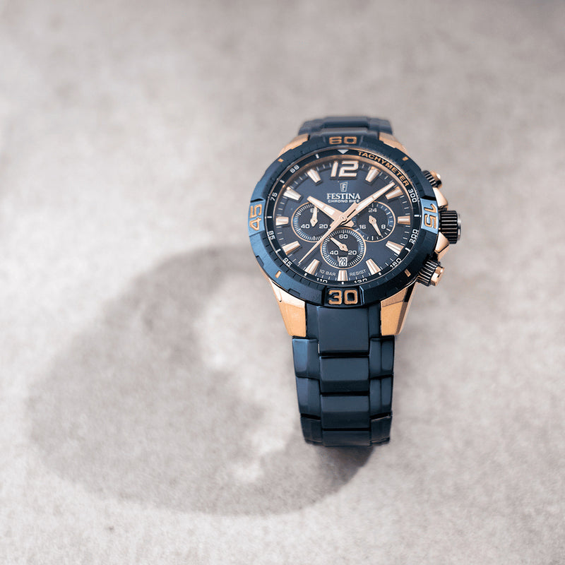 Festina Special Edition Hommes Montre Bleu F20524-1-zoom-