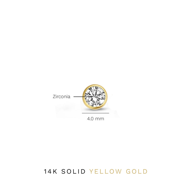 Isabel Bernard Rivoli Boucles d'oreilles Or 14 carats IB360195-zoom-