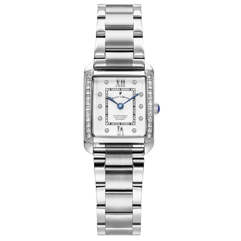 Jacques Du Manoir Emily II White Women's Watch JWL05501-zoom-