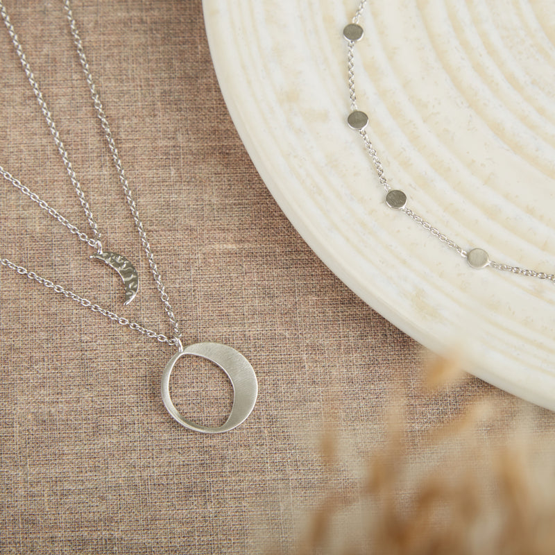 Violet Hamden Luna Collier en Argent 925 Sterling avec Lunes VH10104-zoom-