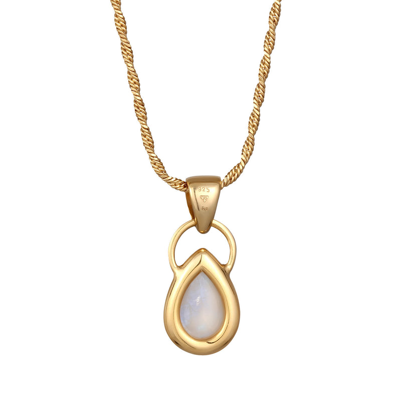 Elli 925 Sterling Silver Necklace with Moonstone 2004-BF-0007957-001-zoom-