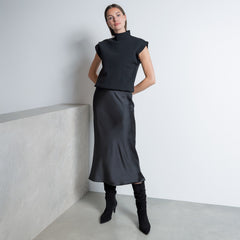 Isabel Bernard Vendôme Margot Black Suede Boots IB54005-101-37