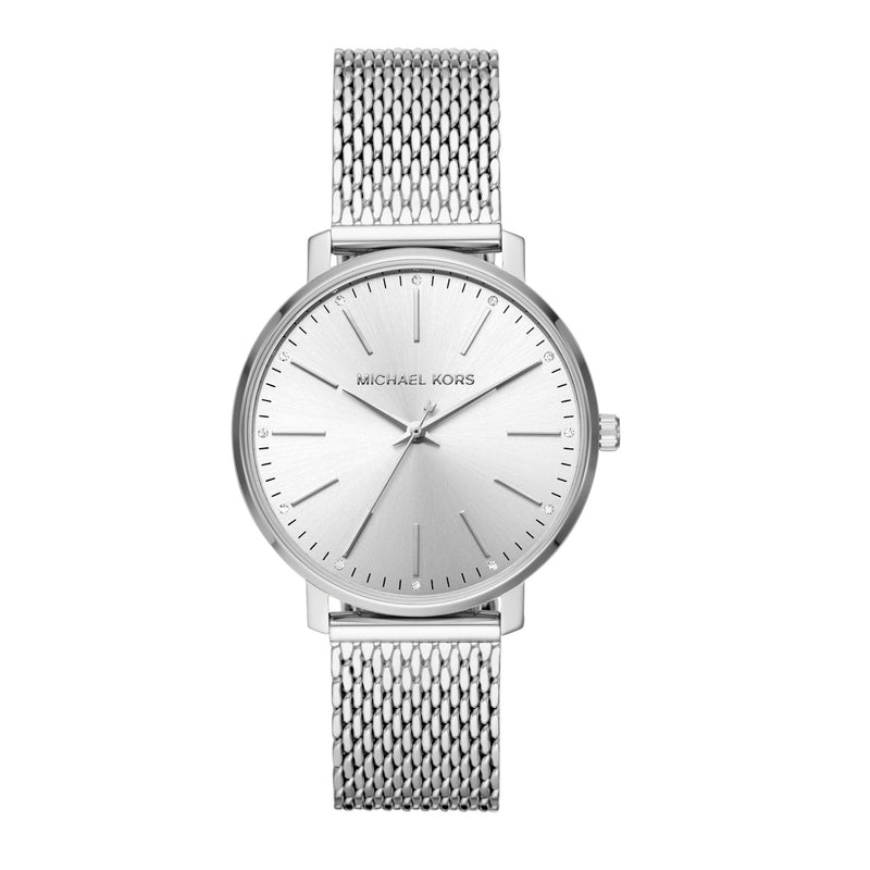 Michael Kors Pyper Femmes Montre Argent MK4338-zoom-