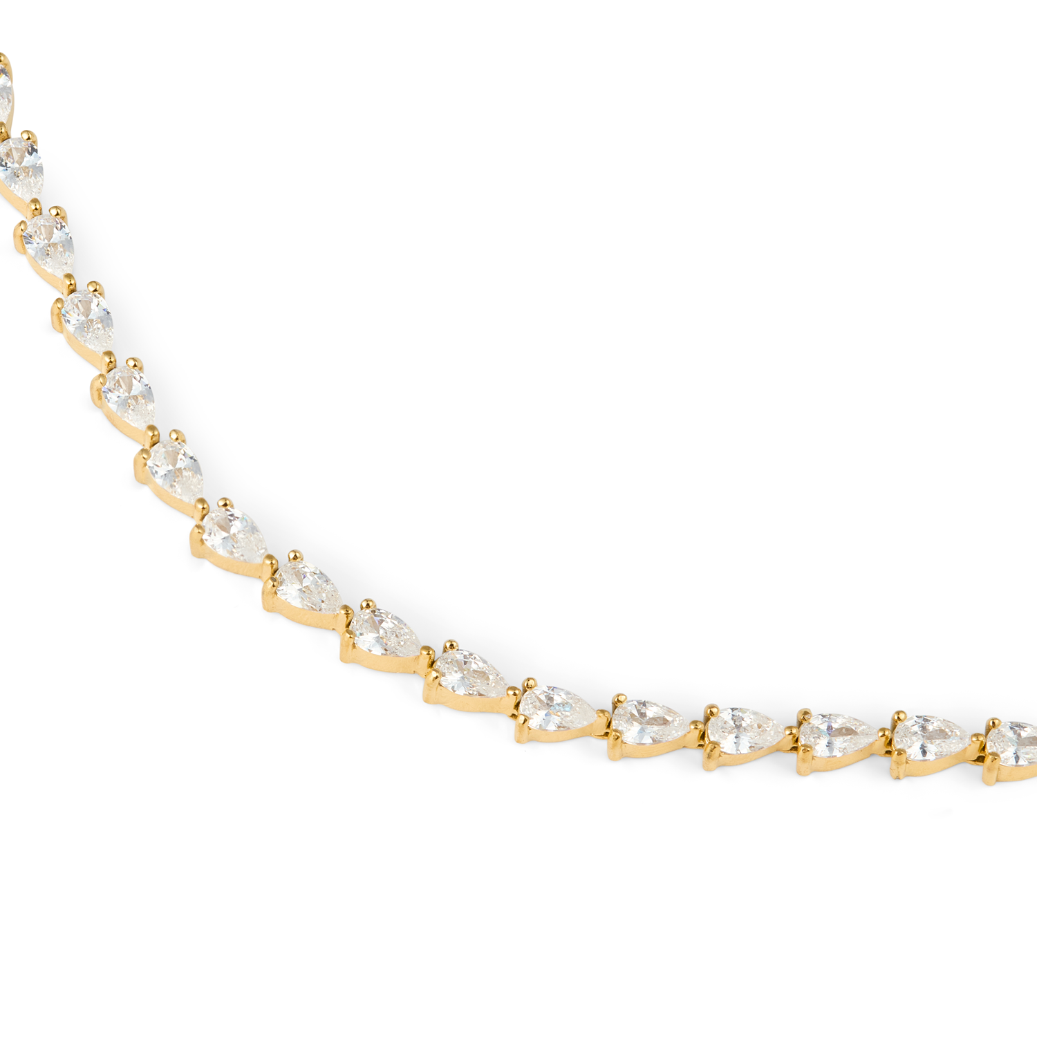 Mockberg Kenza Zina Gold Plated Large Bracelet MB1733