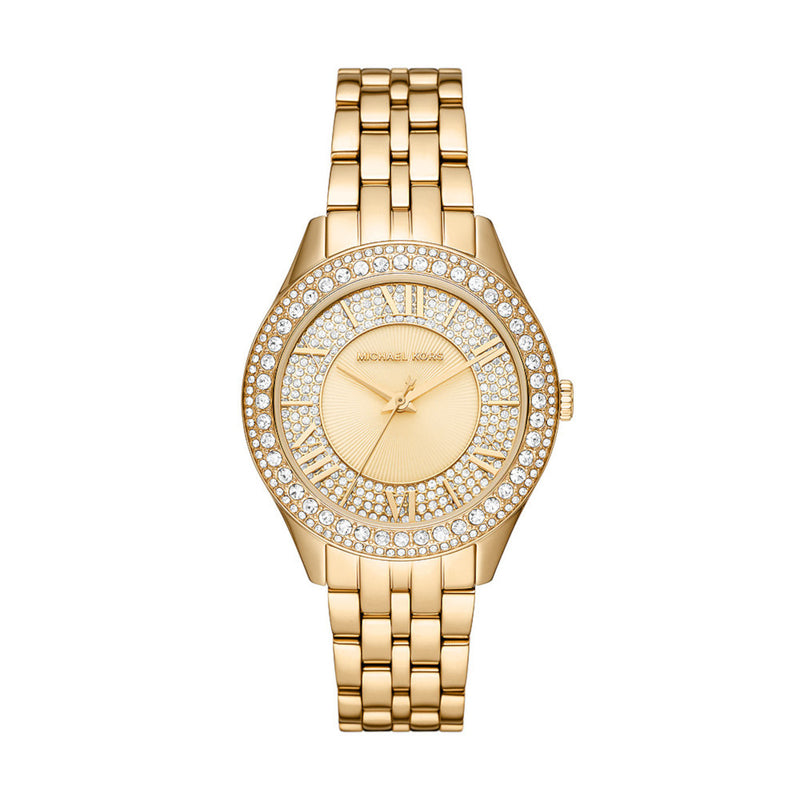 Michael Kors Harlowe Femmes Montre Or MK4709-zoom-