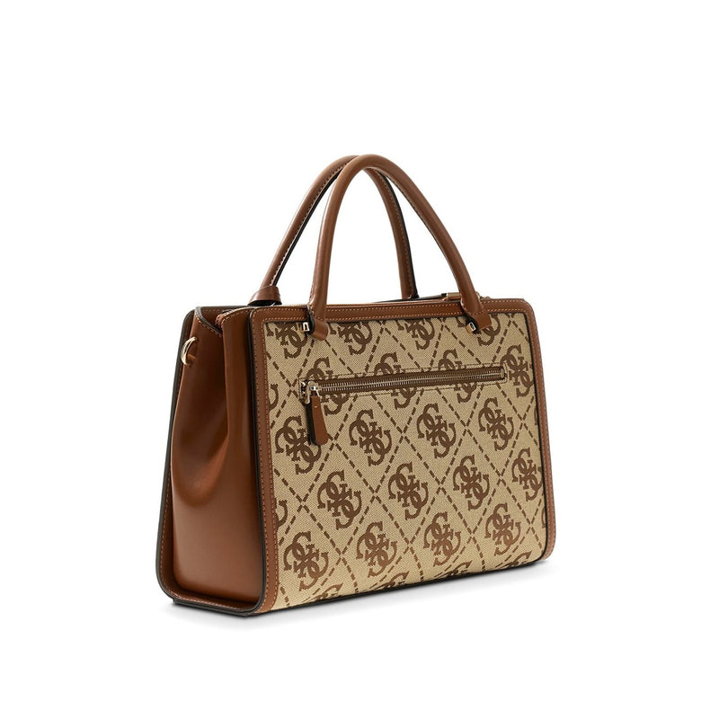 Guess Audrey Latte Logo Sac À Main HWJG97-55070-LTL-zoom-