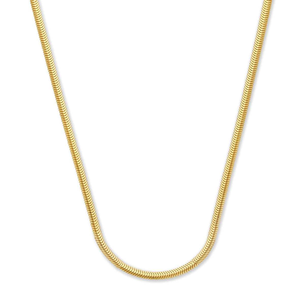 Isabel Bernard Aidee Leontine 14 Karat Gold Snake Necklace IB340176