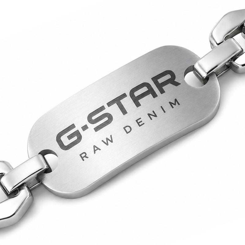 G-Star ZipPoint Bracelet en acier argenté GSJ.104.03-zoom-