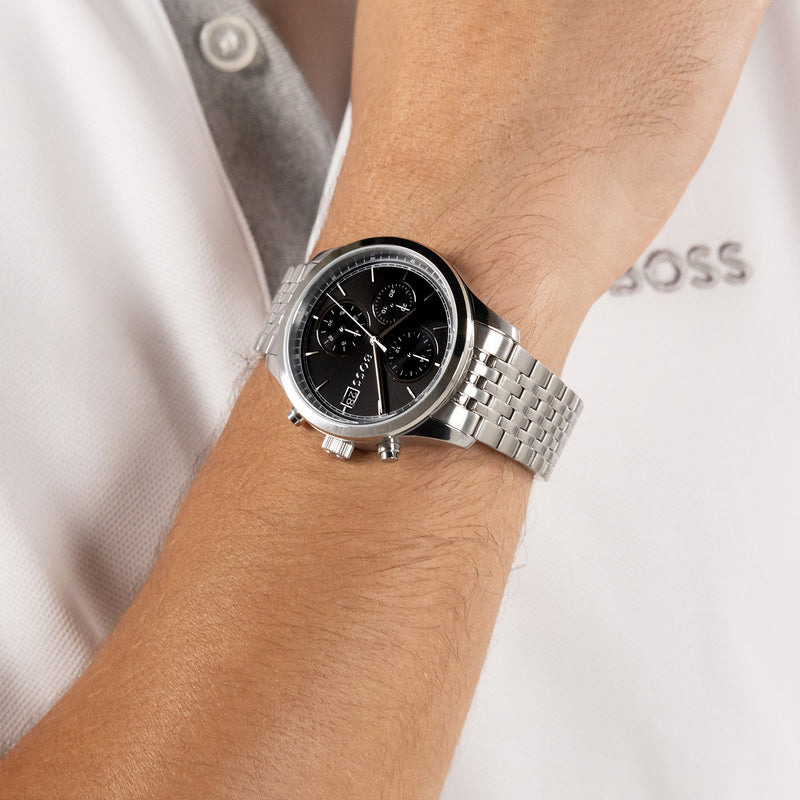Hugo Boss Montre Chronographe 41 mm HB1514328-zoom-