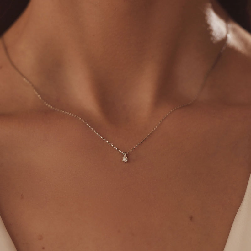 Isabel Bernard De la Paix Collier Or blanc IBD350004-zoom-