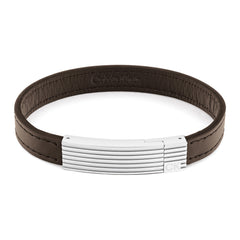 Calvin Klein Leather Bracelet 2002-CJ35000268