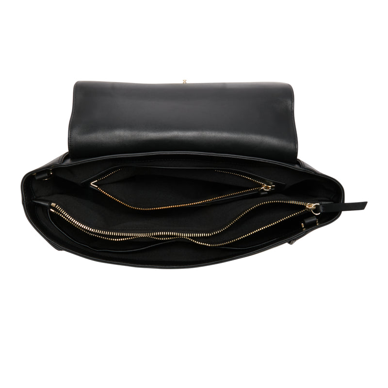 Tommy Hilfiger Crest Sac à Main Noir AW0AW15702BDS-zoom-