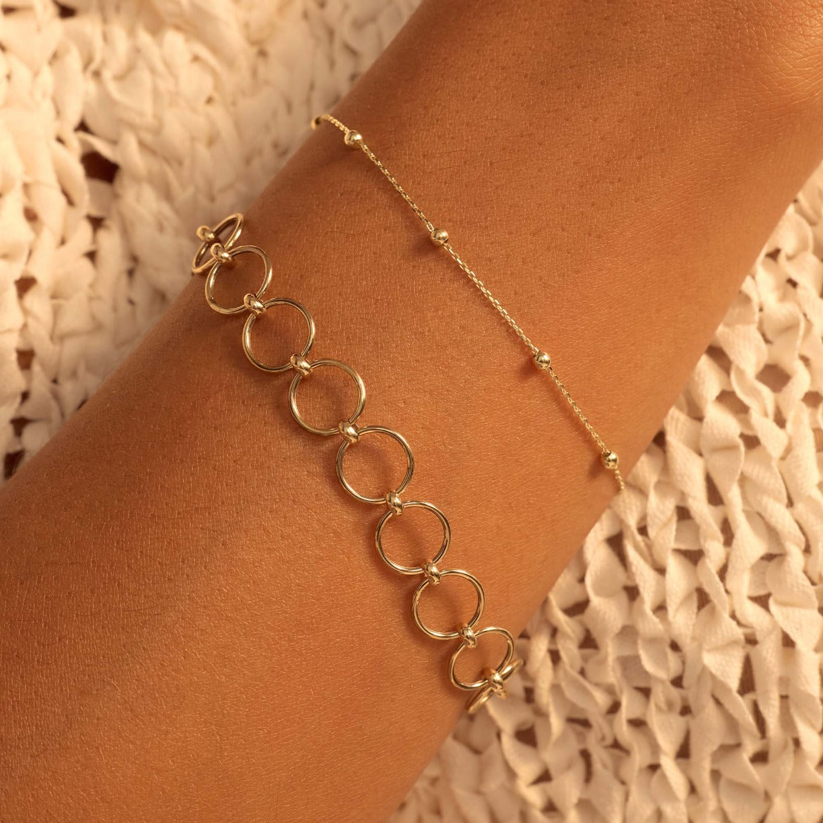 Beloro Jewels Della Spiga Alda 9 Karat Gold Bracelet BO320039