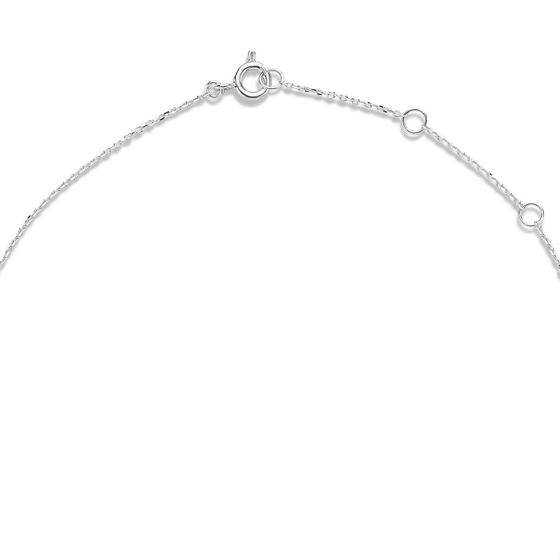 Isabel Bernard Saint Germain Collier Or blanc 14 carats IB340069-zoom-
