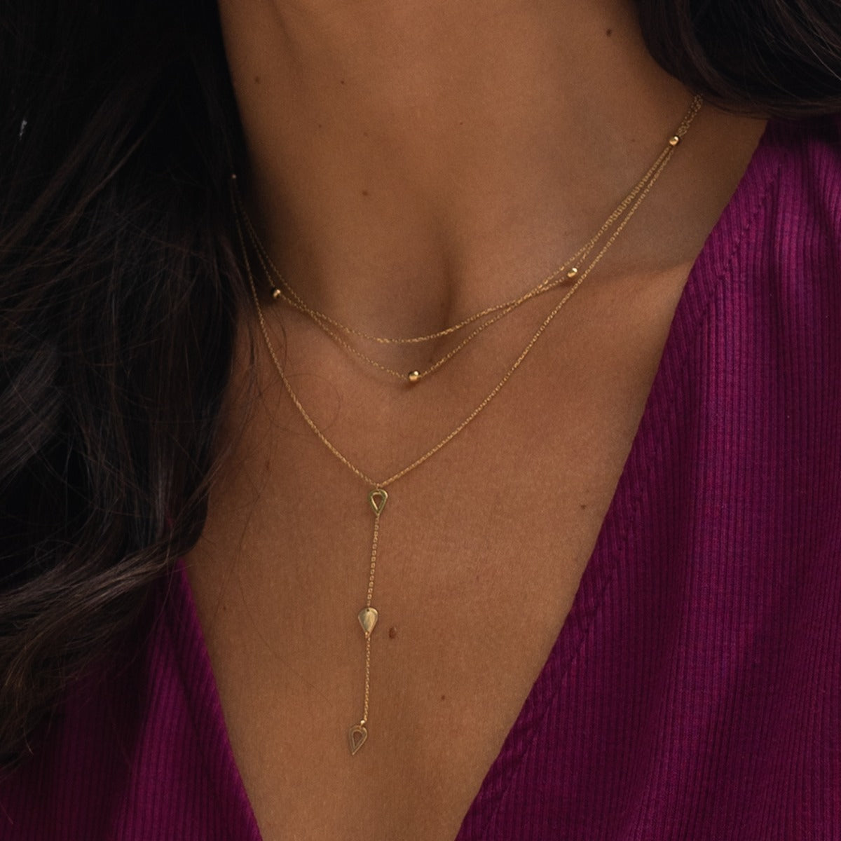 Jackie Gold 14 karat gold Necklace JKN23.351
