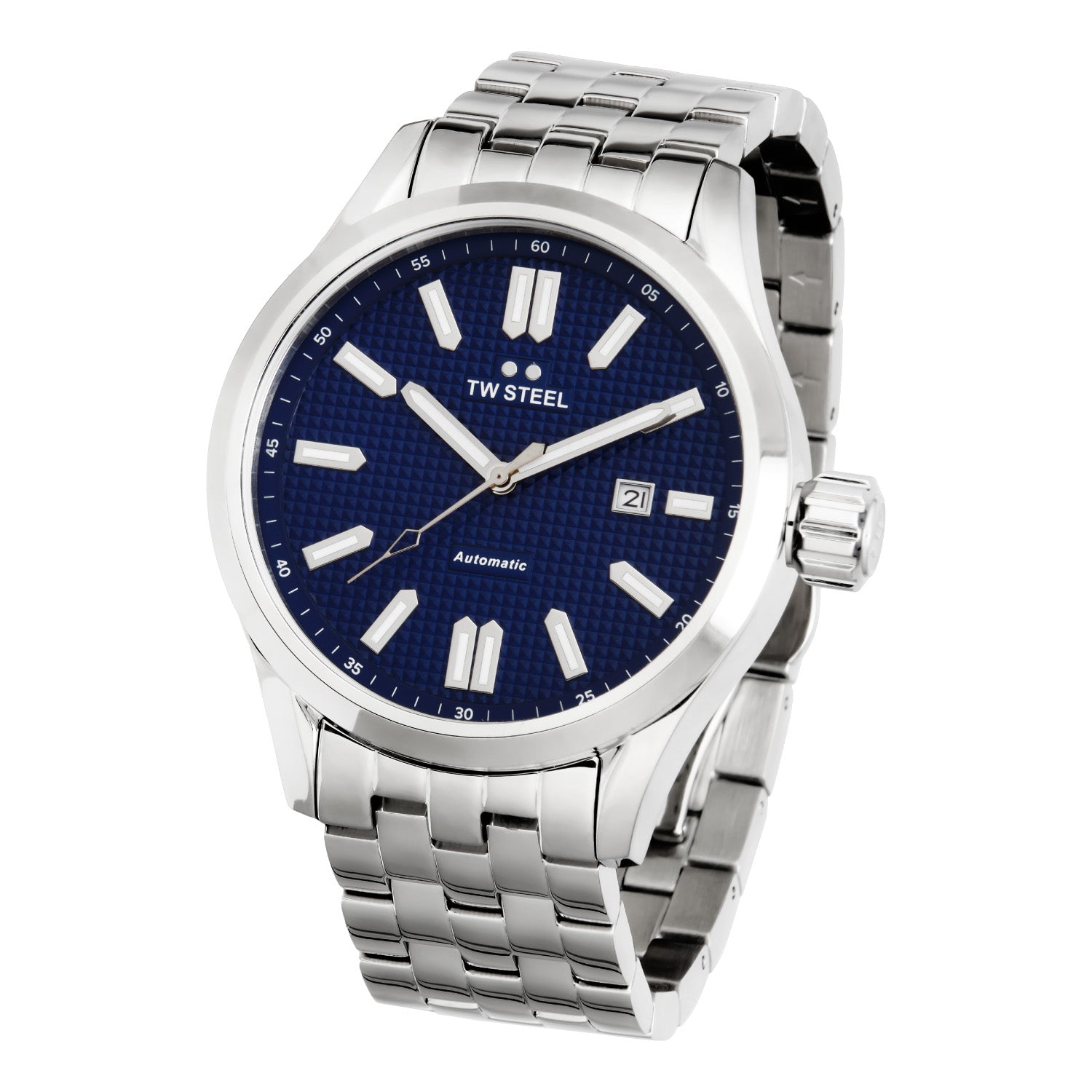 TW Steel Volante Blauw Heren Horloge 2002-TWVB11