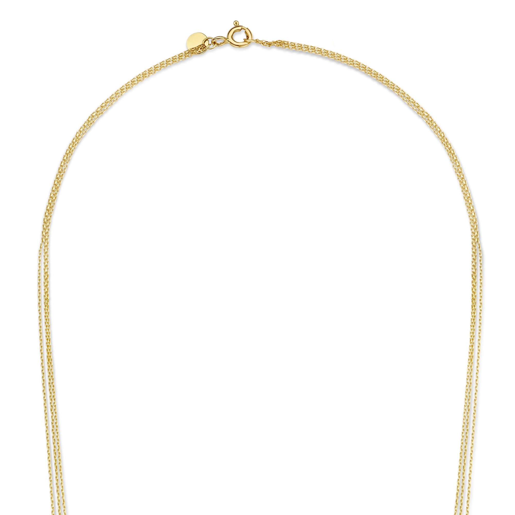 Beloro Jewels La Rinascente Bellisa 9 carat gold Necklace BO340033