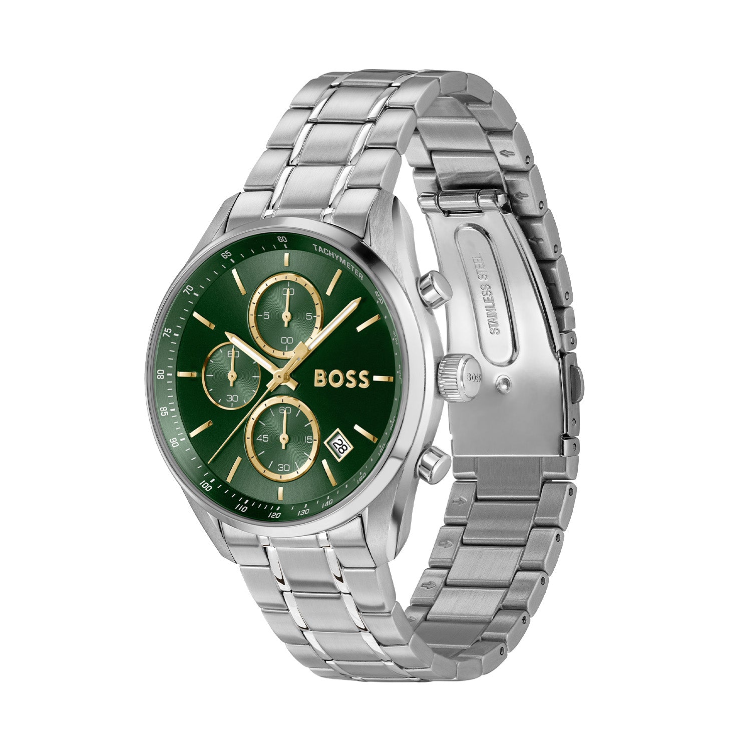 Hugo Boss Grand Prix 40 Silver Men's Watch HB1514265