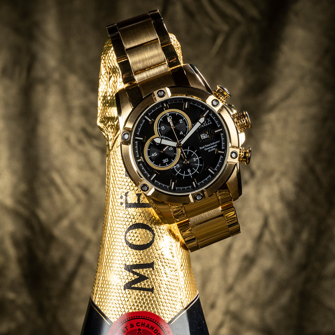 VNDX Young Rebel Big Boy Staal Men's Watch 2003-MD33047-01