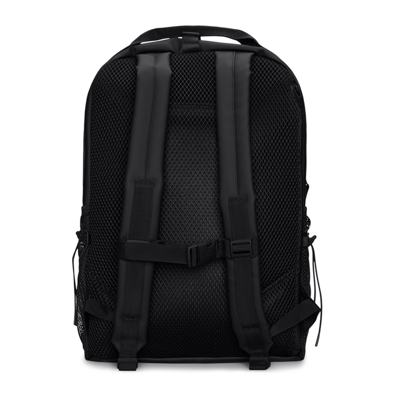 Rains Trail Black Sac À Dos À Clip Sur Le Devant R12790-01-zoom-