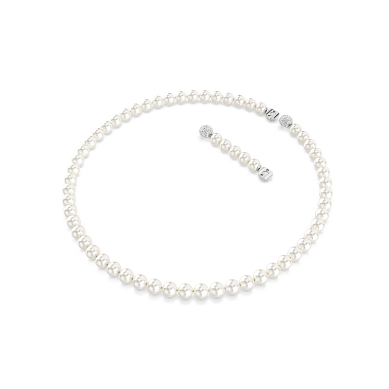 Swarovski Matrix Silver Necklace 5747746-zoom-
