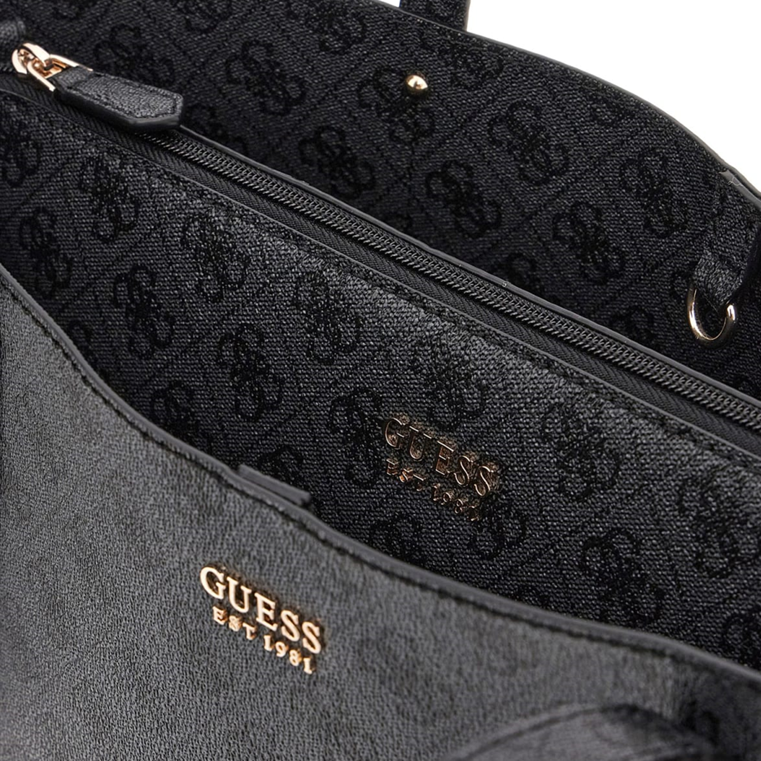 Guess Brenton Coal Logo Tote Bag HWLG96-48230-CLO