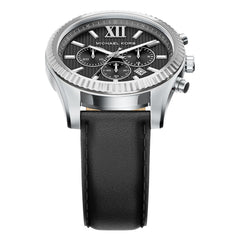 Michael Kors Lexington Round Black Dial Watch MK9256