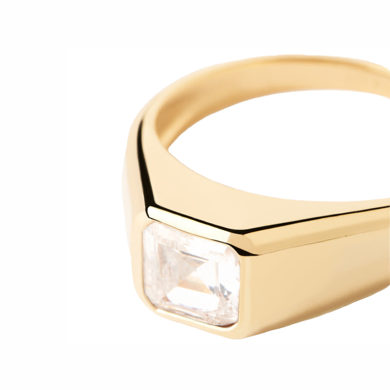 P D Paola The New Essentials Femmes Bague Plaqué or 18 carats AN01-984-10-zoom-