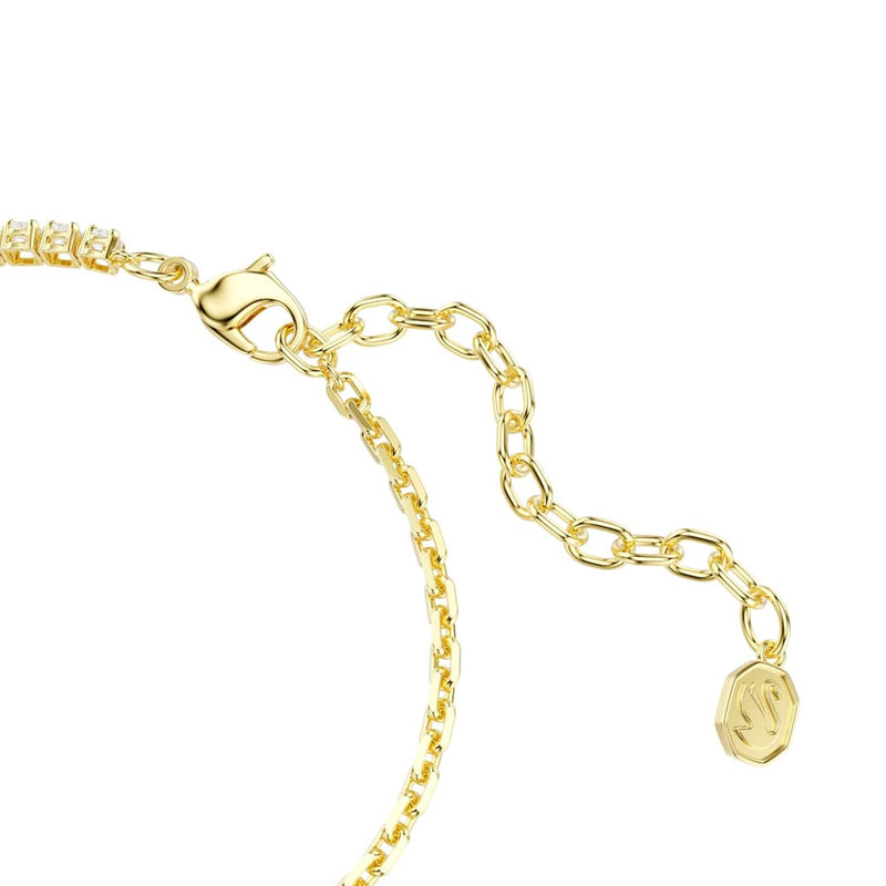 Swarovski Bracelet de tennis Matrix à maillons dorés 5753925-zoom-