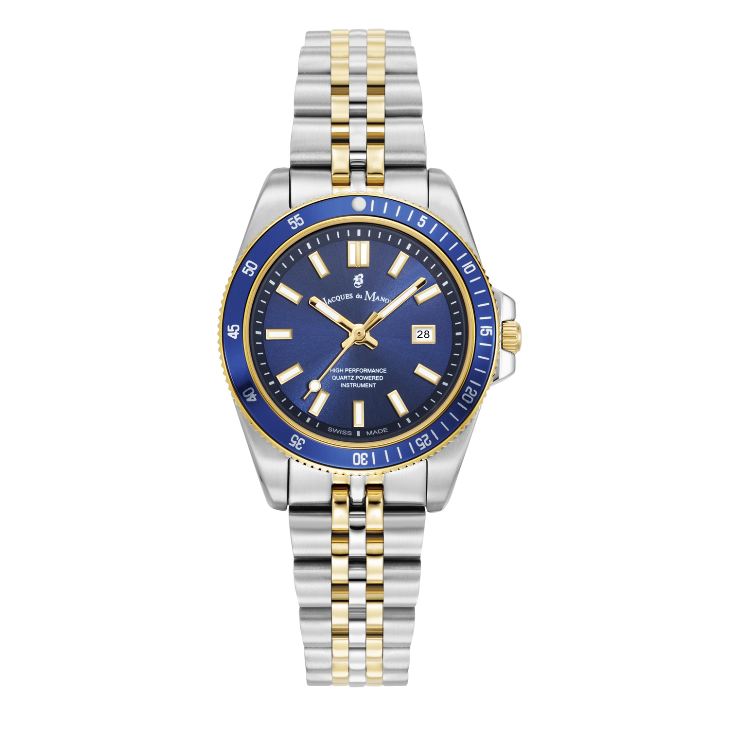 Jacques Du Manoir Inspiration Active Blue Sunray Women's Watch JWL05003