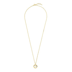 Beloro Jewels Regalo d'Amore 9 karat gold necklace and bracelet gift set with pearl BO90018