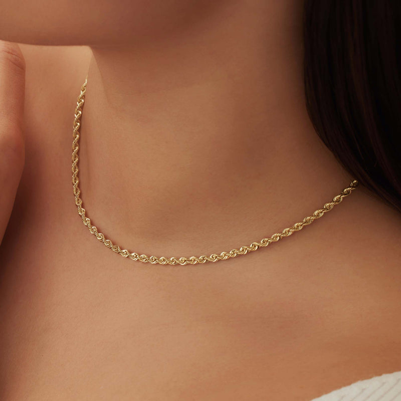 Isabel Bernard Rivoli Femmes Collier Or 14 carats IB340122-zoom-