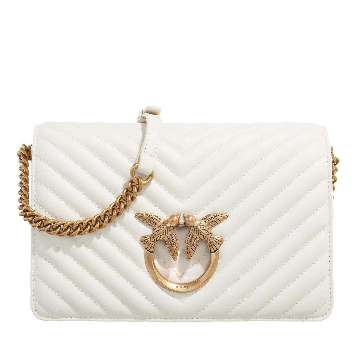 Pinko Cream Crossbody Bag 2001-A0536926