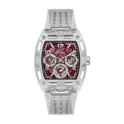 GUESS Phoenix Hommes Montre Rouge GW0499G9