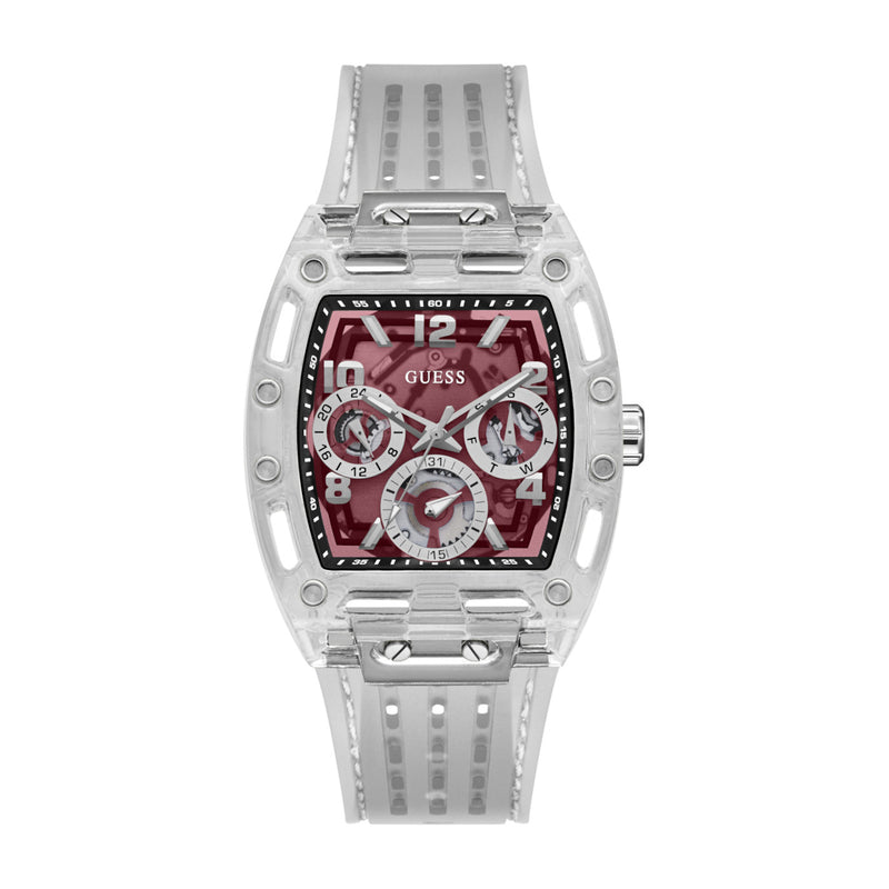 GUESS Phoenix Hommes Montre Rouge GW0499G9-zoom-