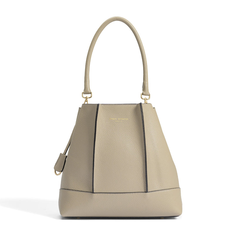 Isabel Bernard Femme Forte Sac à Bandoulière Taupe IB25074-078-zoom-