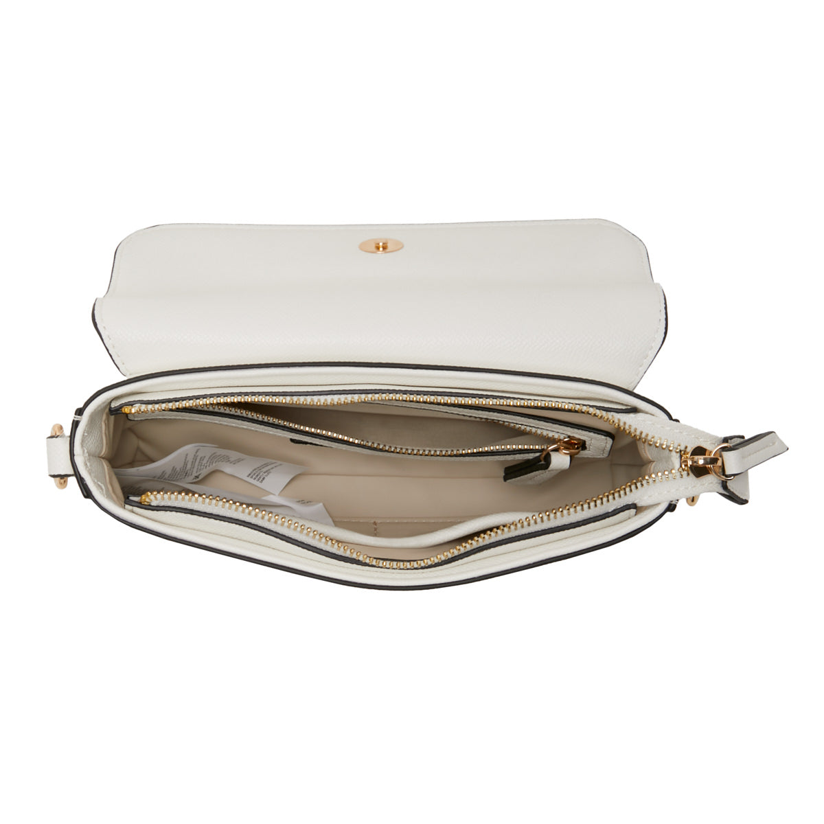 Valentino Bags Ivy White Crossbody Bag VBS8NR09BIANCO