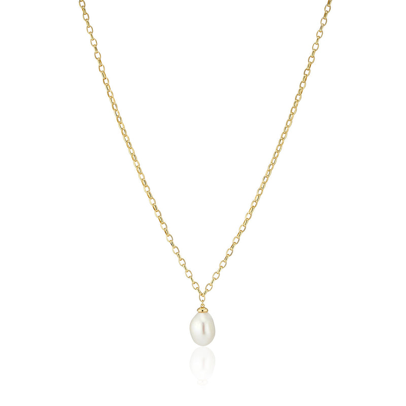 Sif Jakobs Gold Plated Padua Uno Necklace SJ-N2455-P-YG-zoom-