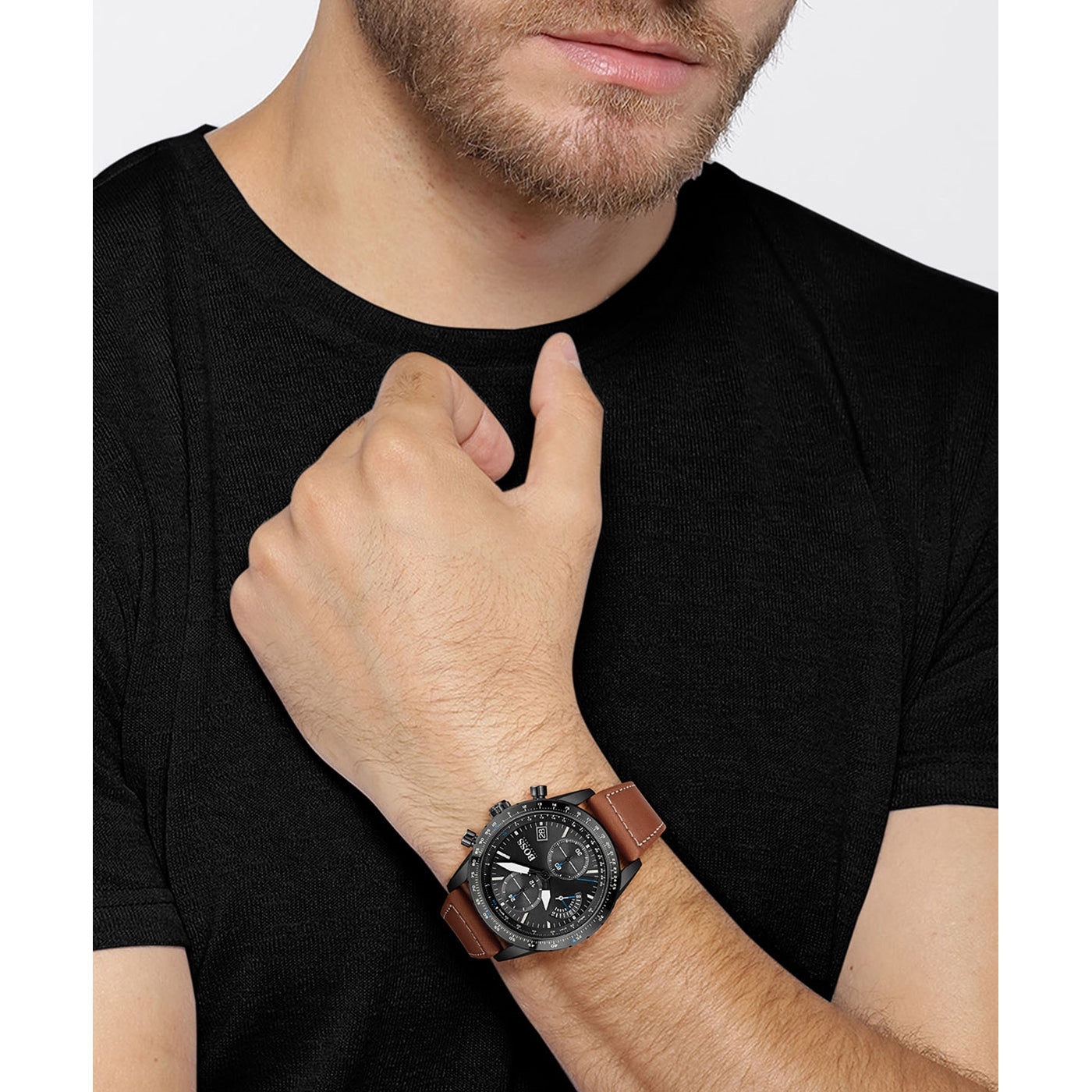 Hugo Boss BOSS Pilot Edition Chronograaf horloge HB1513851