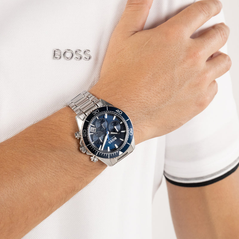 Hugo Boss Montre Chronographe 44 mm HB1514322-zoom-