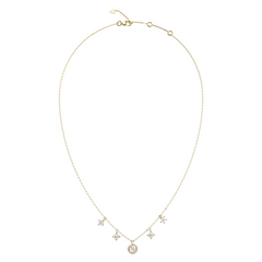 Guess Secret Garden Gold-coloured Necklace JUBN06032JWYGT-U