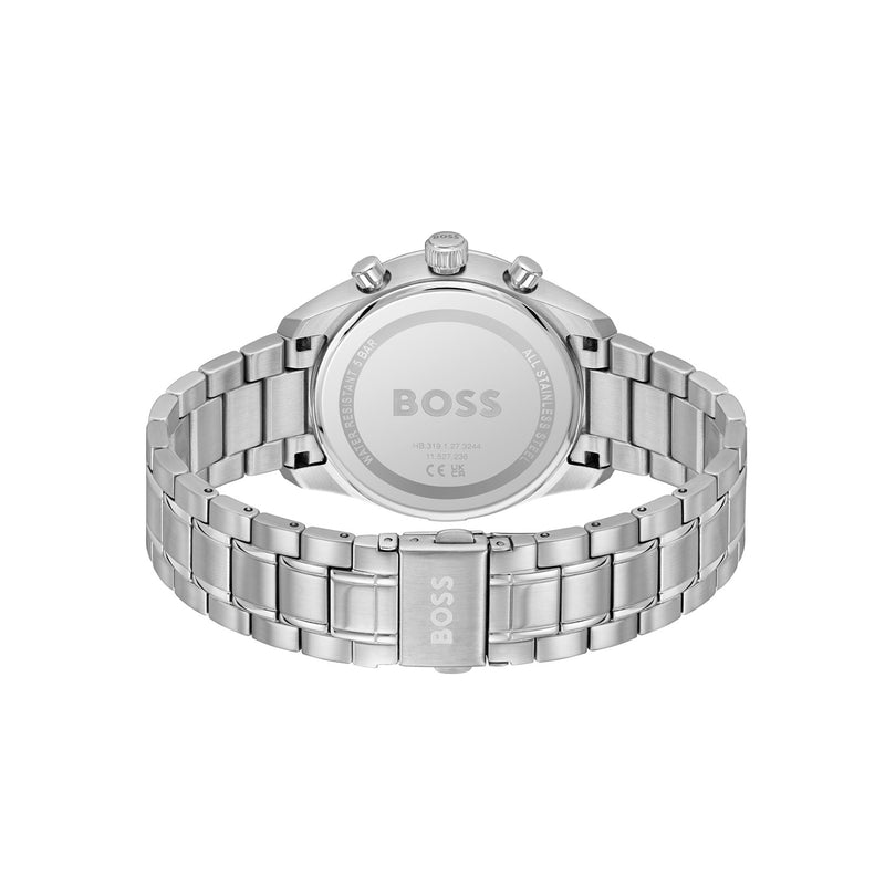 Hugo Boss Grand Prix 40 Montre Homme En Argent HB1514259-zoom-