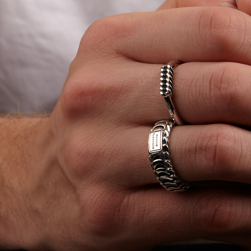 Buddha to Buddha Lars Femmes/Hommes/Unisexe Bague Argent BTB602-16-zoom-