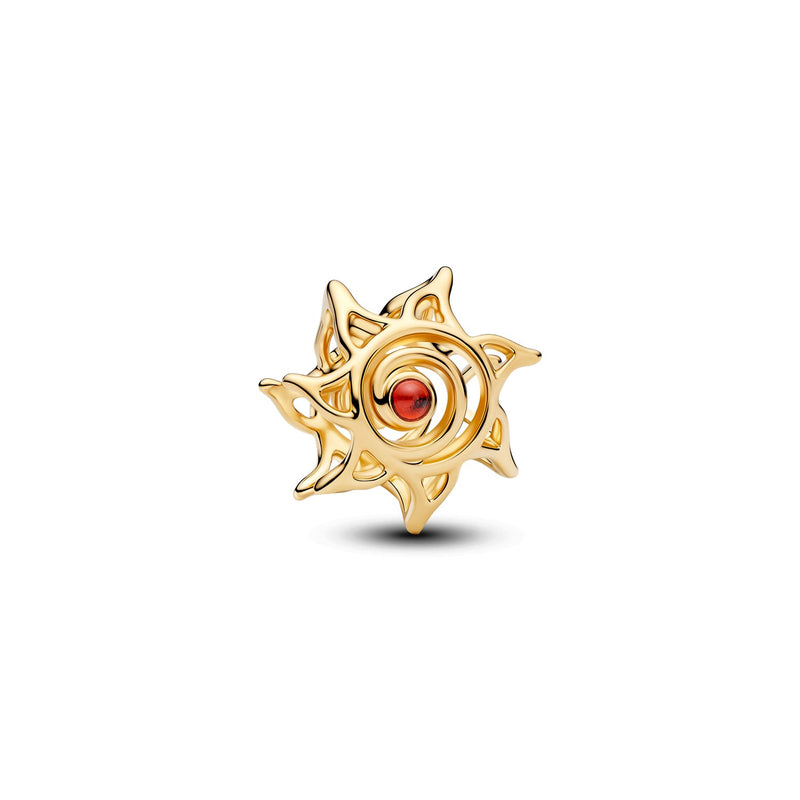 Pandora Moments Charm Soleil Ajouré Plaqué Or 764625C01-zoom-
